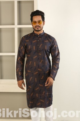 Punjabi - Black And Brown(Cotton )